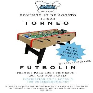 Torneo de futbolín 2023 do CRC Ourense de Basilea Torneo de futbolín 2023 do CRC Ourense de Basilea