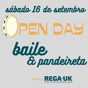 Open Day de baile e pandeireta, en Londres Open Day de baile e pandeireta, en Londres