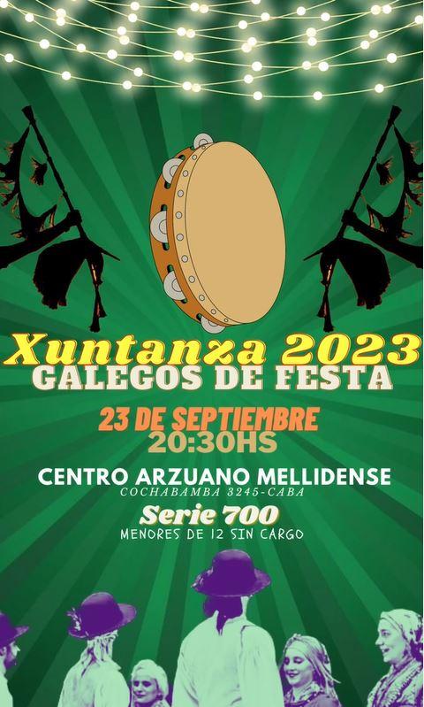 Xuntanza anual 2023 "Galegos de festa"