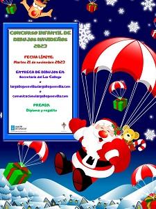 Concurso infantil de debuxos do Nadal 2023 do Lar Galego de Sevilla