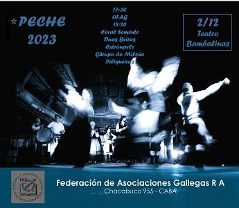 Peche das actividades 2023 da Federación de Asociaciones Gallegas de la República Argentina