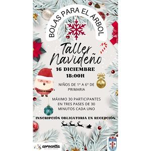 Taller do Nadal "Bolas para el árbol" na Casa de Galicia en León