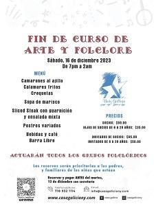 Fin de curso 2023 dos Grupos de Arte e Folclore da Casa Galicia de Nova York
