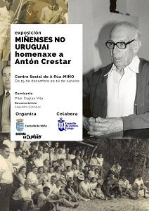 Exposición "Miñenses no Uruguai. Homenaxe a Antón Crestar", en Miño