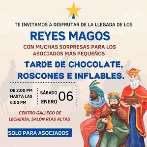 Chegada dos Reis Magos ao Centro Gallego de Puerto La Cruz Chegada dos Reis Magos ao Centro Gallego de Puerto La Cruz