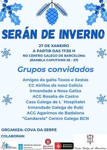 "Serán de inverno", en Barcelona "Serán de inverno", en Barcelona