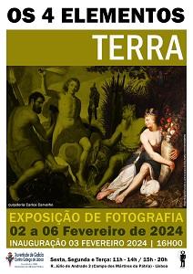 Exposición de fotografía "Os 4 elementos: Terra", en Lisboa