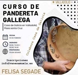 Curso de pandeireta galega en Valladolid Curso de pandeireta galega en Valladolid