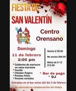 San Valentín 2024 do Centro Orensano de Nova Jersey