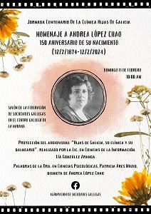 Homenaxe a Andrea López Chao, na Habana