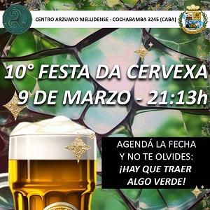 Festa da cervexa 2024 do Centro Arzuano Melidense de Bos Aires