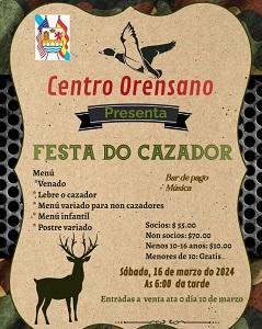 Festa do cazador 2024 do Centro Orensano de Nova Jersey Festa do cazador 2024 do Centro Orensano de Nova Jersey