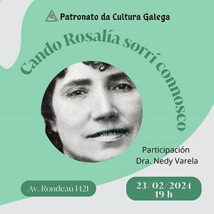  Día de Rosalía 2024 no Patronato da Cultura Galega de Montevideo
