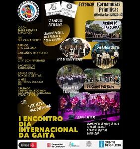 I Encontro do Día Internacional da Gaita, en Barcelona I Encontro do Día Internacional da Gaita, en Barcelona