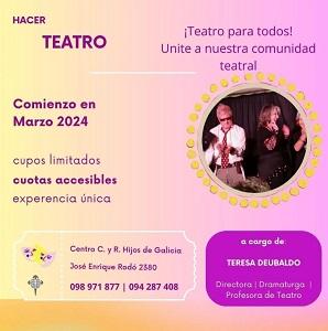 Obradoiro de teatro do CCR Hijos de Galicia de Montevideo Obradoiro de teatro do CCR Hijos de Galicia de Montevideo