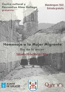 Día Internacional da Muller 2024 - Homenaxe á Muller Migrante, en Montevideo