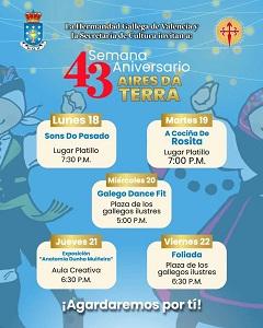 Semana 43º Aniversario da Agrupación Cultural Aires da Terra