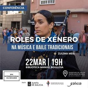 Conferencia "Roles de Xénero na música e baile tradicionais", en Lisboa