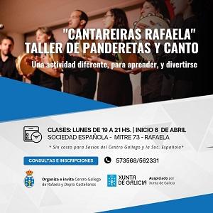 Obradoiro de pandeireta e canto 2024, en Rafaela Obradoiro de pandeireta e canto 2024, en Rafaela