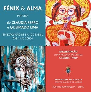 Exposición de pintura "Fénix & Alma", en Lisboa