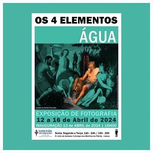 Exposición de fotografía "Os 4 elementos: Água", en Lisboa