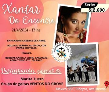 Xantar do Encontro 2024 en Residentes de O Grove de Bos Aires