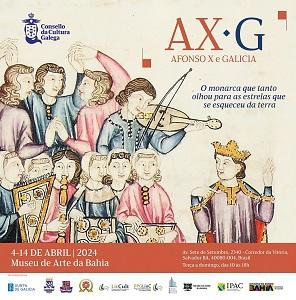 Exposición "Alfonso X e Galicia" en Salvador de Baía