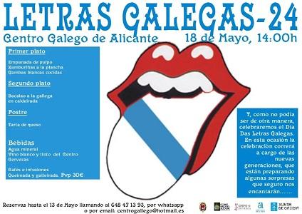 Día das Letras Galegas 2024 en Alicante