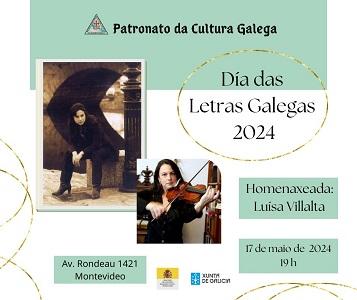 Día das Letras Galegas 2024 no Patronato da Cultura Galega de Montevideo Día das Letras Galegas 2024 no Patronato da Cultura Galega de Montevideo