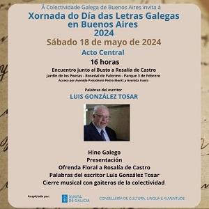 Día das Letras Galegas 2024 en Buenos Aires Día das Letras Galegas 2024 en Buenos Aires