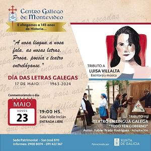 Día das Letras Galegas 2024 no Centro Galego de Montevideo