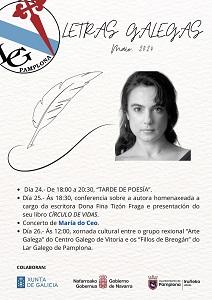Letras Galegas 2024 en Pamplona