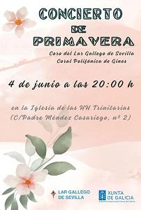 Concerto de Primavera 2024 do Coro do Lar Gallego de Sevilla Concerto de Primavera 2024 do Coro do Lar Gallego de Sevilla