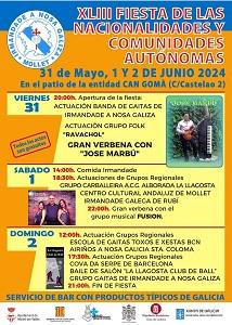 XLIII Fiesta de las Nacionalidades y las Comunidades Autónomas, en Mollet