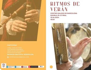 Concerto "Ritmos de verán", en Barcelona Concerto "Ritmos de verán", en Barcelona