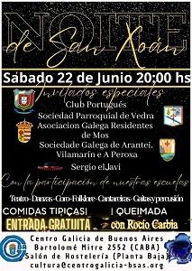 San Xoán 2024 no Centro Galicia de Bos Aires San Xoán 2024 no Centro Galicia de Bos Aires