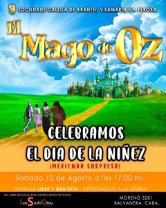 Representación de "El mago de Oz" para celebrar "El Dia de la Niñez" Representación de "El mago de Oz" para celebrar "El Dia de la Niñez"