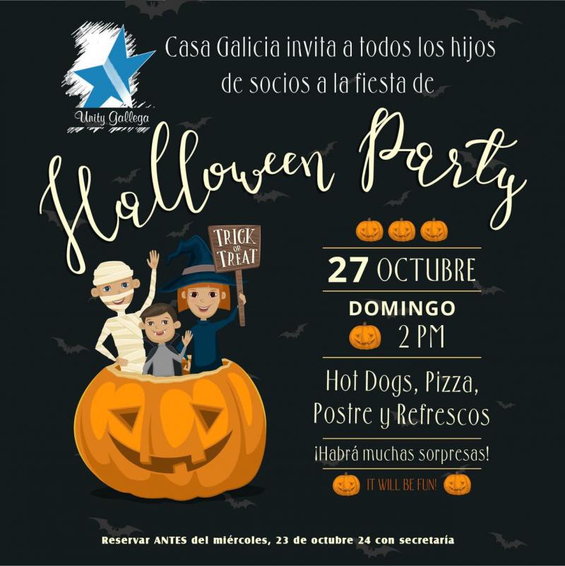 Halloween en la Casa de Galicia de Nueva York