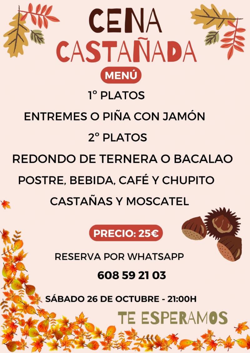 Cena Magosto en la A.C.G. Alborada de La Llagosta