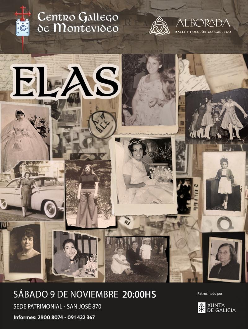 Festival "Elas" de Ballet Folclórico Galego no Centro Galego de Montevideo Festival "Elas" de Ballet Folclórico Galego no Centro Galego de Montevideo
