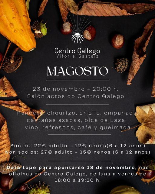 Magosto en el Centro Gallego Vitoria-Gasteiz Magosto en el Centro Gallego Vitoria-Gasteiz