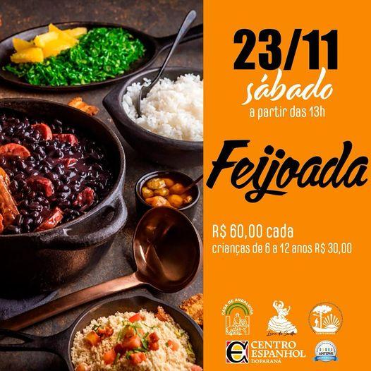 'Feijoada' en el Centro Espanhol do Paraná