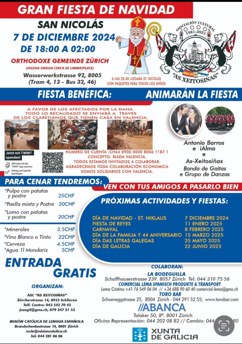 Festa benéfica de Nadal da Asociación Cultural As Xeitosiñas Festa benéfica de Nadal da Asociación Cultural As Xeitosiñas