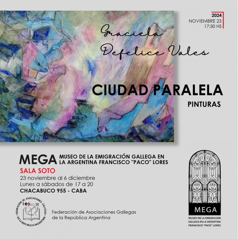 Inauguración da exposición "Cidade Paralela" no Museo da Emigración Galega