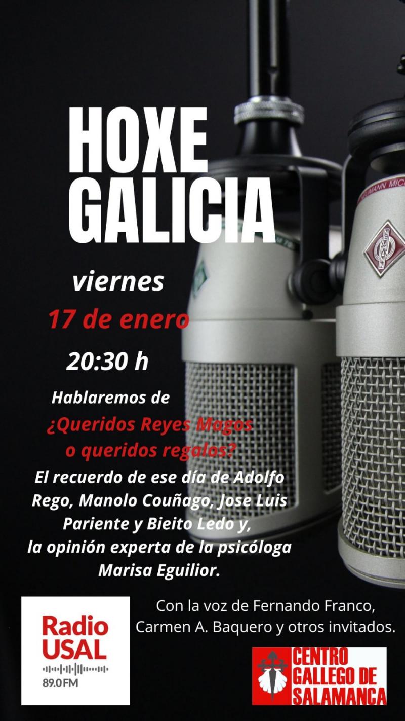 Estrea do ano do programa "Hoxe Galicia" do Centro Galego de Salamanca