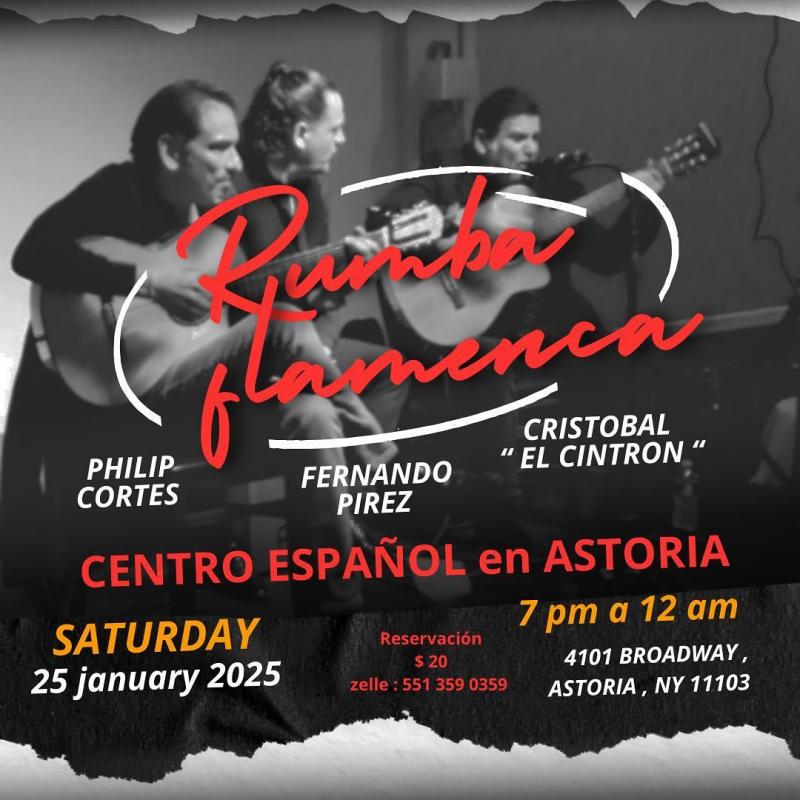 Rumba flamenca no Centro Español de Queens