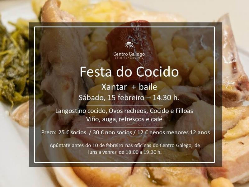 Festa do Cocido no Centro Galego Vitoria