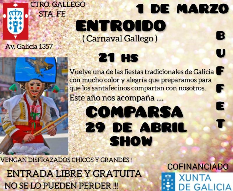 Entroido no Centro Galego de Santa Fe Entroido no Centro Galego de Santa Fe