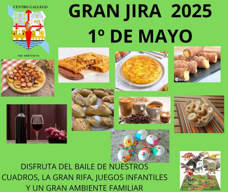 Romaría "Gran Jira Campestre 2025" do Centro Galego de México Romaría "Gran Jira Campestre 2025" do Centro Galego de México