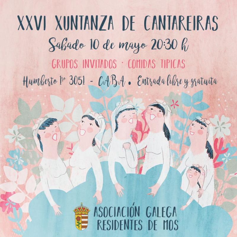 XXVI Xuntanza de Cantareiras da Asociación Galega Residentes de Mos